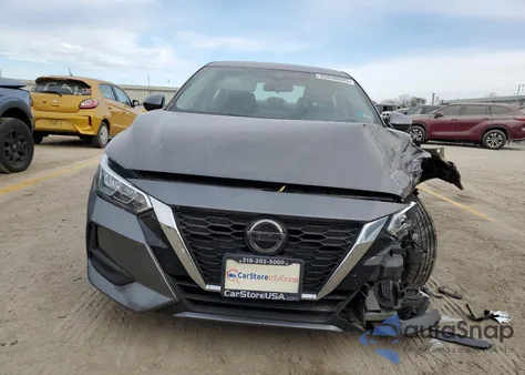 2021 Nissan Sentra Sv из США, поврежденный, VIN 3N1AB8CV4MY288768